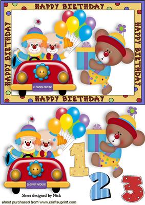 Just Clowning Around in the Car with Balloons