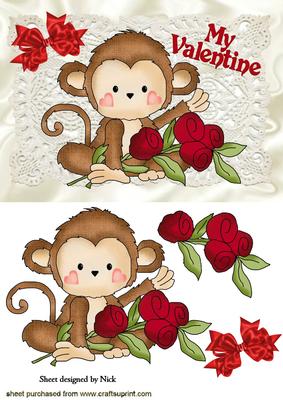 My Little Monkey, My Valentine