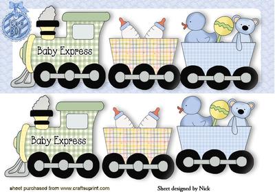 Baby Express Train for a Baby Boy! Dl
