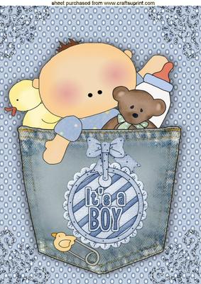Denim Pocket Baby Boy A4
