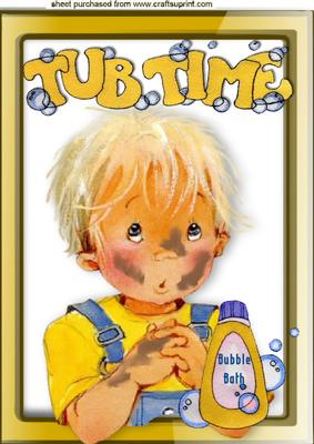 Someone Needs a Bath! Muddy Little Boy A4