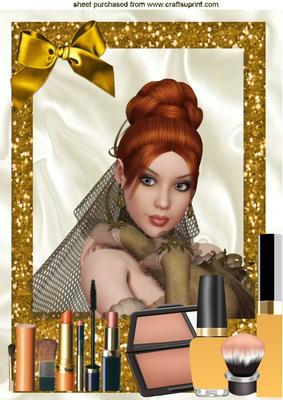 Elegant Lady with Class, and Accessories A4