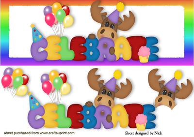 Time to Celebrate and Party with Balloons Dl