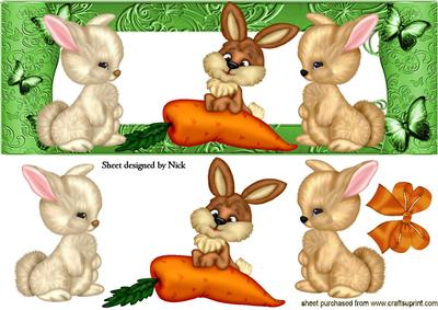 You're Not Aving My Carrot! Cute Easter Bunnies Dl