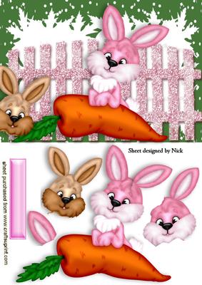 Now Where's That Pesky Bunny Who's After Me Carrot!
