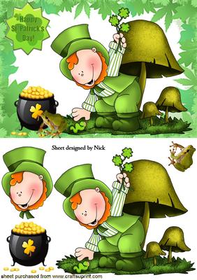 I Found Me a Pot of Gold, St Patricks Day