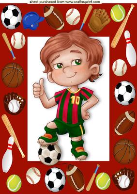 Just Scored a Goal! Little Footballer A4