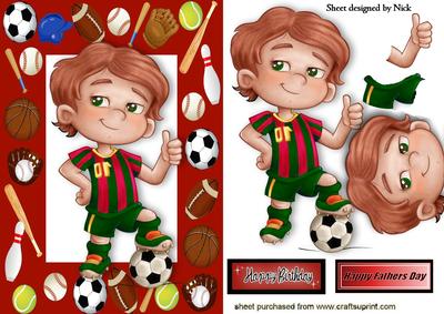 Just Scored a Goal, Little Footballer