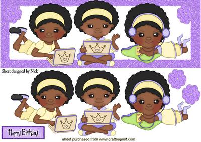 Girls with There Gadgets Ethnic Origin with Ipad Dl