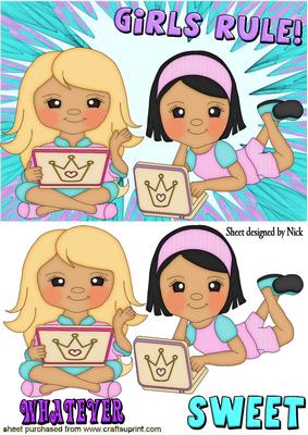 Girls with Ipads, Girls Rule! Whatever!