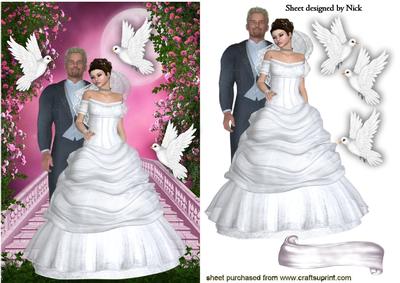 Our Beautiful Day! with Fantasy and White Doves