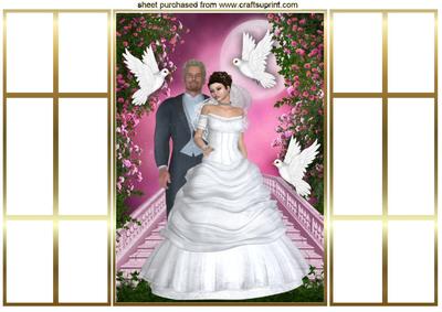 Our Beautiful Day, with Fantasy & White Doves French Doors