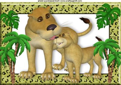 I Only Have Eyes for You! Tigers in the Jungle A4