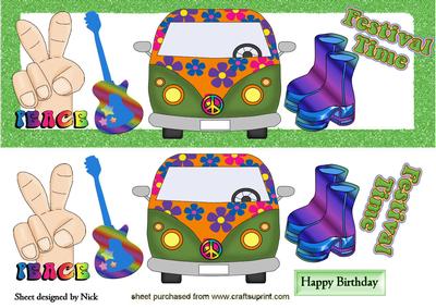 Festive Time with Camper Van and Peace Dl