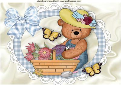 Oh! I Do Love It When Spring Comes Gardening Teddy A4