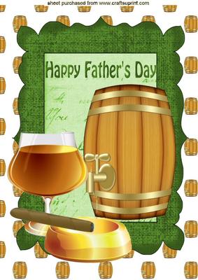 Brandy, Cigar, and a Barrel of Beer A4