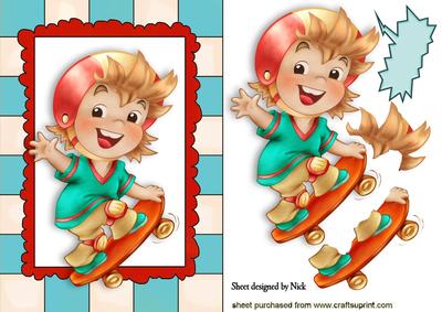 Having Fun on My Skateboard