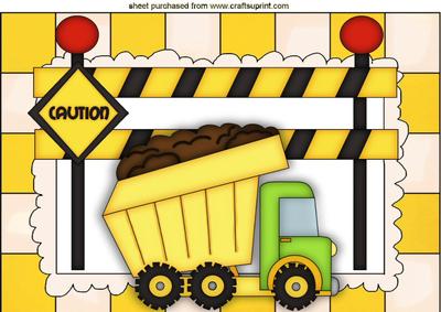 On a Construction Site with Dumper Truck A4