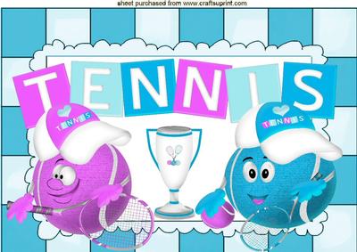 Anyone for Tennis! Funnyface Tennis Balls A4