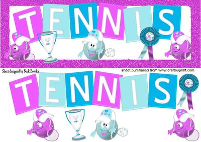Anyone for Tennis Funny Face Tennis Balls Dl