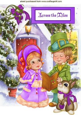 Across the Miles Carol Singers with Little Rabbit A4
