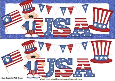 4th of July American Dl Celebrating