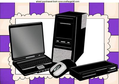 Computers, Laptops Everything for a Boy or Girl in Purple A4