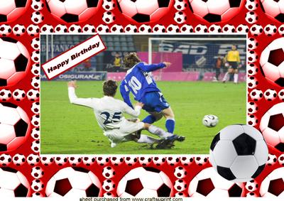 Great Football A4 Topper