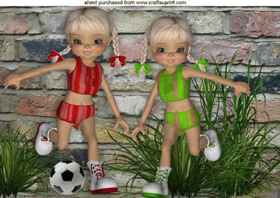 Girls Love Sports Too! A4
