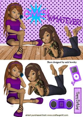 Girls Will Be Girls with Attitude