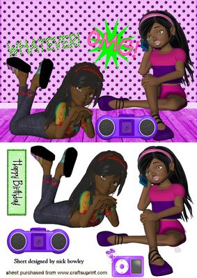 Ethnic Girls with Attitude