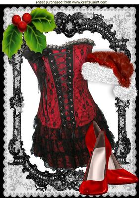 Party Time for Christmas with Holly A4