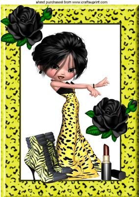 Oh! I Do Love Leopard Print Things A4
