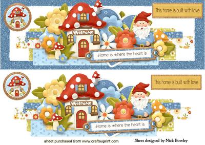 Home is Where the Heart Is! Cute Gnome Dl