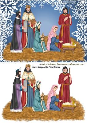 Nativity with Baby Jesus