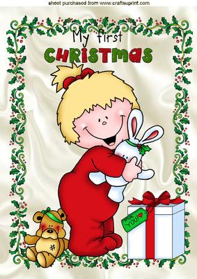Ooh! My First Christmas with Cute Baby