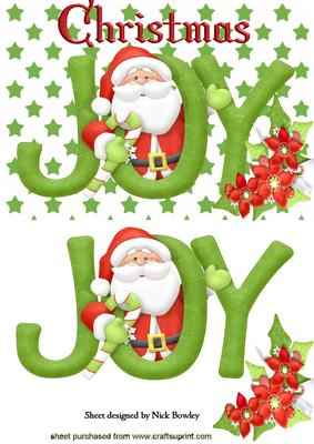 Christmas Joy, Happy Santa