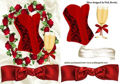 Red Roses, and Wine, with Sexy Basque