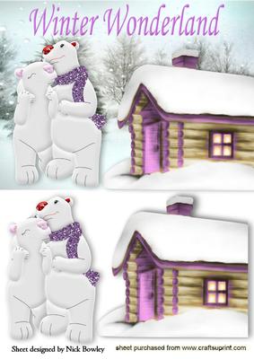 Give Me Some Cuddles Cute Polar Bears in the Snow