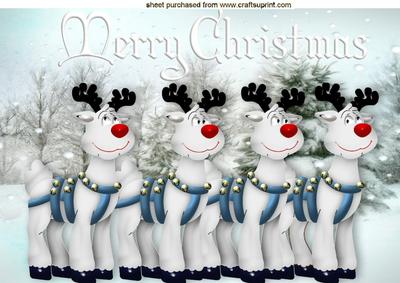 Anyone Seen Santa, Santas Reindeers A4
