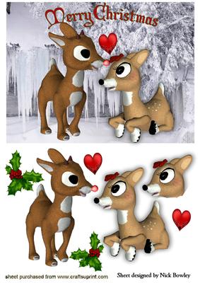 Oh! Rudey I Do Love You!, Cute Little Reindeers