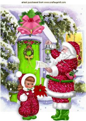 Hello Santa Am I on Your Christmas List A4