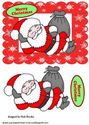 What a Lazy Santa! in Star Frame