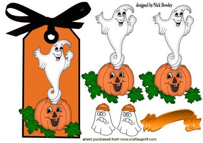 That's My Pumpkin! with Ghost on a Tag