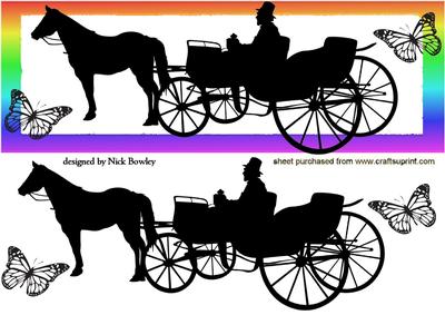 Gentleman in Horse and Cart Dl