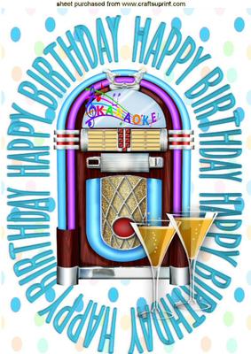 Celebration with Juke Box and Karaoke A4