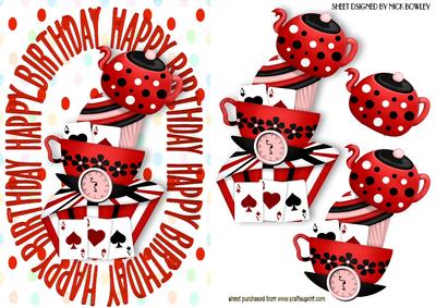 Weird & Wonderful, Red Wonderland Cake