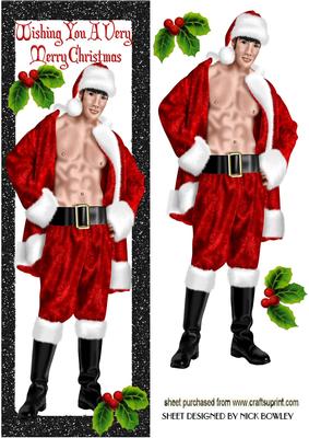 Oooooooooh! Sexy Santa with Holly Dl