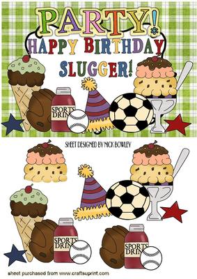 Happy Birthday Sport Slugger