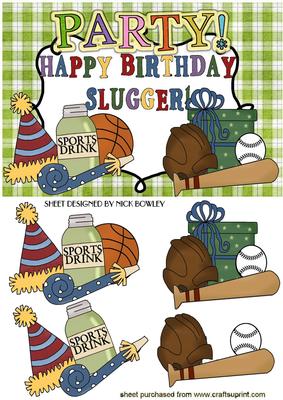 Happy Birthday Slugger! Time to Party